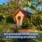 12 DIY Bird House Kits For Children to Build - Wood Birdhouse for Kids to Paint - Unfinished Bird Houses - Spring Crafts Kits - Wooden Arts & Craft for Girls & Boys - Classroom & Spring Activity